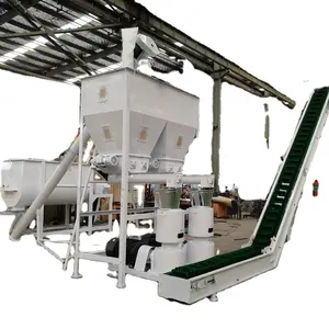 20 years professional wood pellets machine supplier Biomass wood pellet production line for sale pelletized fuels