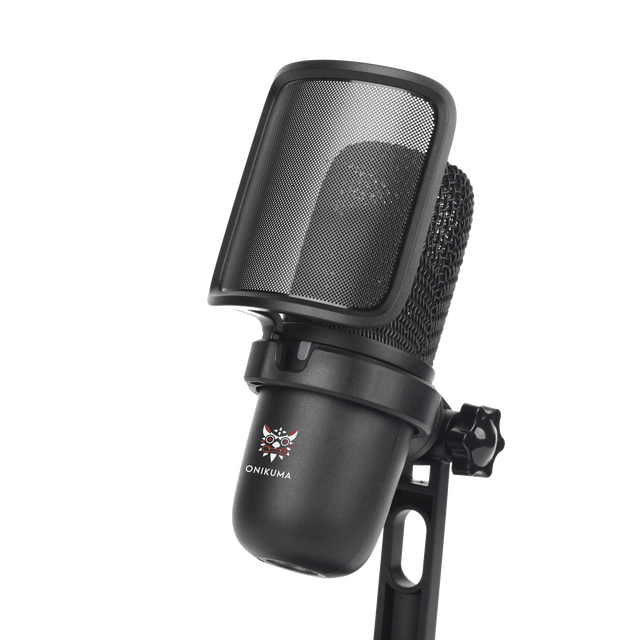 ONIKUMA M730 TYPE-C Desktop RGB Microphone Professional Gaming and Podcast Recording Condenser Mic Driver-free Plug and Play