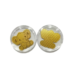 Fiore Portafortuna KT, Signore Giovane, Porta Ricchezza da Tutte le Direzioni. Adesivo per Cellulare in Oro 999 Regalo per Eventi Aziendali - Product Image 5