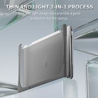 Vente en gros de coques rigides grises compatibles UNIQUEMENT avec les ordinateurs portables convertibles HP Envy x360 2 en 1 de 14 pouces 2024~2025