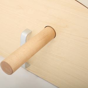 Corrector de columna vertebral ajustable duradero para gimnasio en casa, postura de madera sólida, barril trasero correcto, arco, Pilates, soporte para la salud, <span class=keywords><strong>Arce</strong></span> - Product Image 5