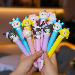 Cute Cartoon QQ Ballpoint <strong>Pen</strong> 0.5mm Writing Width Plastic Stress Relief <strong>Q</strong>-Bomb Gel <strong>Pen</strong> Neutral Vent Children's Toy - Product Image 4