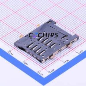 SIM-115SC SIM Card Connector SMD Connector Self-Return Type Mini SIM Card Card Holder - Product Image 2