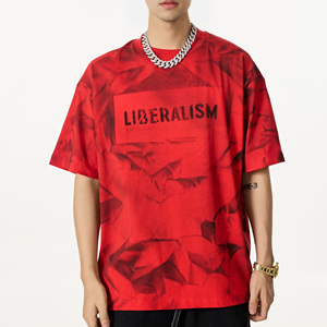 Camiseta de Manga Corta para Hombre, de Alta Calidad, 100% Algodón, Tejido Antiarrugas, Casual, Básica, Transpirable, Corte Regular, Ligera para Verano - Product Image 3