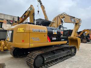 Pelle de terrassement CATERPILLAR de fabrication japonaise CAT 20ton Japan pelle sur chenilles 320D 320 320GC moteur 6 cylindres pelle d'occasion - Product Image 6