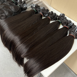 15A直束巴西人发束100% 未加工的原始头发直编织束处理人的头发 - Product Image 1