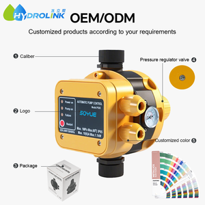 Controlador de Presión de Bomba de Agua Electrónico Inteligente Automático Soyue PS-05, IP65, Precisión de 0.05%-0.2%, 110-240V, 10 Niveles de Presión - Product Image 5