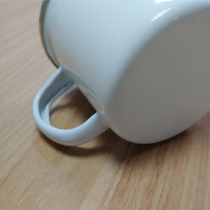 Tazza bianca su ordinazione dello smalto per il giorno del padre <span class=keywords><strong>s</strong></span> di giorno della mamma pronto per spedire S017 12oz 360ml in azione - Product Image 2