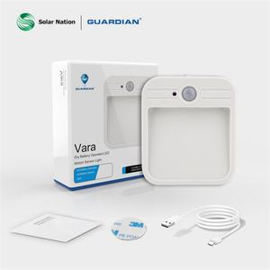 Lampe à détecteur de mouvement rechargeable 4 LED, lumière de nuit à détecteur de mouvement LED pour la maison, alimentation USB ou piles sèches - Product Image 5