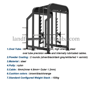 Meilleure vente d'équipement de gymnastique 3D Multipower <span class=keywords><strong>LDLS</strong></span> 022 de Land Fitness Equipment Utilisation pour l'entraînement - Product Image 5