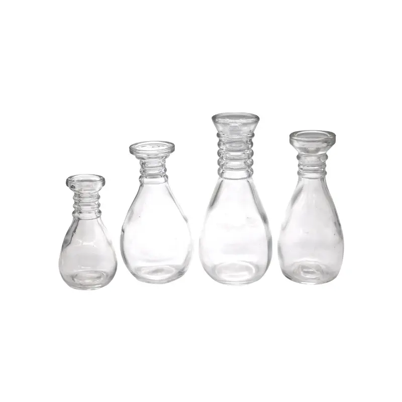 Fabrik Klarglas Sand Art Vase Glas Sand Mal flasche 40ml 120ml