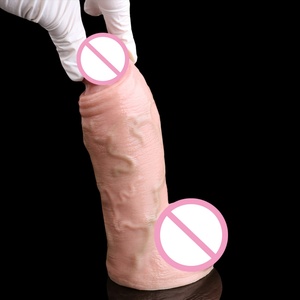 FAAK Realistic Thick Penis <b>Dildo</b> Suction Cup Anal Plug Vaginal Masturbation Unisex Soft Silicone <b>Dildo</b> Adult Sex Toys Wholesale - Product Image 1