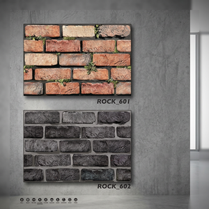 Carreaux de mur en céramique d'extérieur 3D en céramique 300x450mm Carreaux numériques émaillés en porcelaine rustique pour la conception de murs d'élévation de bâtiments - Product Image 5
