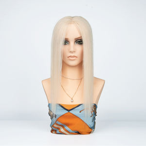 Topper de Cabello Humano Virgen Remy 100% de Alta Densidad con Monofilamento y Encaje Suizo para Mujer - Product Image 1