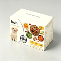 Scatola di Cartone Economica per Alimenti per Animali Domestici con Striscia a Strappo, Stampa Personalizzata del Logo, Scatola in Cartone per Cibo per Cani