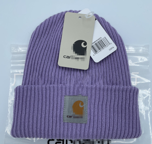 Mùa Đông Hàn Quốc Giải Trí Nhỏ Mũ Ấm Lạnh Thêu Vá Cao Cranial Top Thủy Triều Thương Hiệu Dệt Kim Hat Tóc Nhanh Chóng Thư Thông Thường - Product Image 4