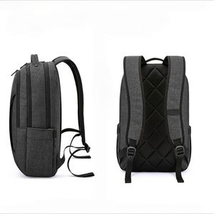 Custom Unisex Water-Resistant Expandable Softback Business <b>Backpack</b> Waterproof Laptop <b>Backpack</b> Comfortable Padding for Men Women - Product Image 4