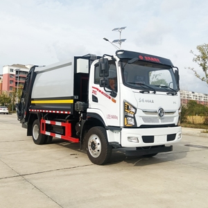 Camión Compactador de Basura de Alta Calidad Dongfeng con Carga Trasera - Product Image 1