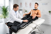 Masseur de jambes à compression d'air séquentielle, bottes de drainage lymphatique pour une récupération rapide de la circulation