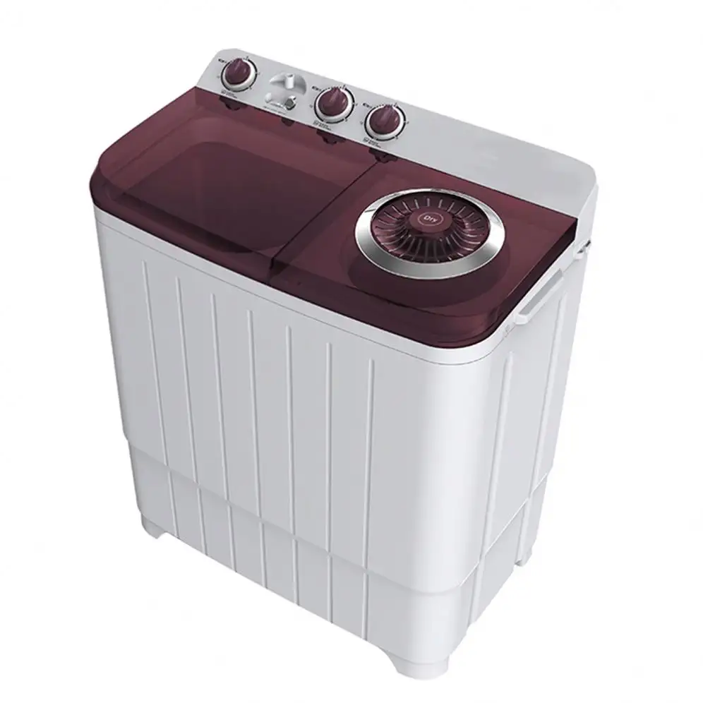 7KG Low Noise Home Use Wash Clothes Washing Machines Portable Twin Tub Dryer Washer