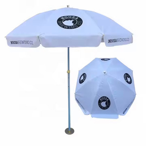 <span class=keywords><strong>Ombrellone</strong></span> da Spiaggia Promozionale Personalizzato con Stampa, Tessuto Impermeabile 210D Arancione Bianco <span class=keywords><strong>Blu</strong></span> Rosso, Telaio in Lega di Alluminio con Base - Product Image 4