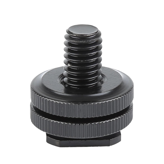 Camera Quick Release 1/4 Inch ThumbScrew L Bracket Screw for Mount Adapter Bottom 1/4 Inch-20 Female Thread