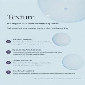 Ampoule coréenne de récupération profonde aux spicules - Essence de renouvellement intensif pour la barrière cutanée, réduction des rides et éclaircissement - Product Image 6