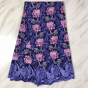 Di alta qualità cotone coreano svizzero pizzo africano Voile lucido cotone pizzo africano svizzero - Product Image 4
