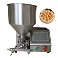 Nouvelle machine semi-automatique 220V pour le remplissage de crème et le déposeur de cupcakes avec injection de garniture, en acier inoxydable 304, haute efficacité