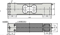Sensor de Celda de Carga CZL623B 10-200kg IP65 Impermeable y a Prueba de Polvo para Básculas de Banco, Máquinas de Empaque y Sistemas de Llenado