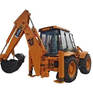 Venta al por mayor usada JCB 4CX máquina retroexcavadora para construcción de ingeniería con componentes de bomba de caja de cambios de cojinete de motor central - Product Image 1