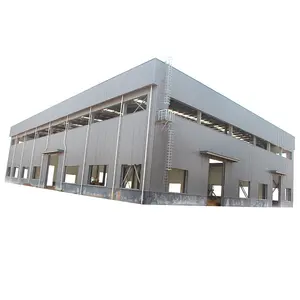 Prefabricated Top Quality Metal Frame Building Steel Structure Workshop Warehouse Shed For Sale