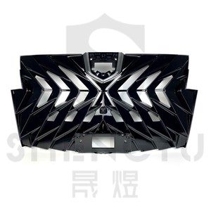 Rejilla de parachoques delantero para to-yo-ta Alphard 35 series 2018 cambio a rejilla de Oro Negro rejilla delantera para reemplazar - Product Image 1