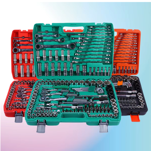 Professional 151pcs Hand Mechanic Kit Complete Ratchet & Socket <b>Set</b> OEM for Car Bike Maintenance Long-Lasting Customizable PG470 - Product Image 4