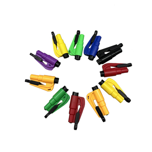 Marteau de sécurité portable pour voiture, outil d'évacuation d'urgence, brise-vitre, coupe-ceinture de sécurité pour les <span class=keywords><strong>voyages</strong></span> en plein air, les road trips et les premiers secours - Product Image 6