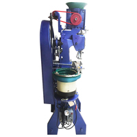 Machine de pose d'œillets et de rivets entièrement automatique pour chaussures, sacs, cuir et vêtements