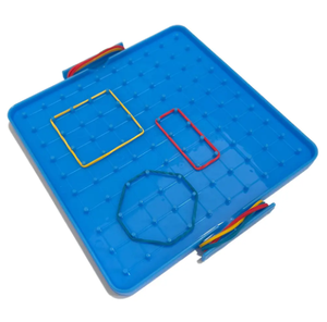 Equipo escolar de matemáticas 16cm X 16cm <span class=keywords><strong>Geoboard</strong></span> de plástico con banda de goma - Product Image 1