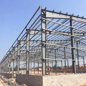 Xây dựng nhẹ Modular Cấu trúc thép tiền chế Khung Kim Loại Nhà Kho Nhà máy xây dựng nhà kho thép - Product Image 3