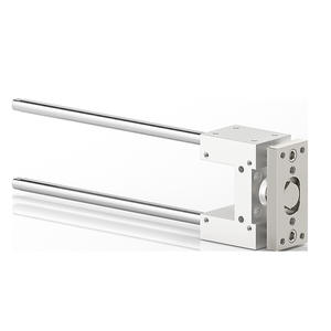 Cilindro de Alto Empuje con Soporte de Guía SC, Bastidor de Guía de Tres Ejes y Tres Barras, Núcleo de Pistón Neumático Hecho de Aluminio Duradero - Product Image 1