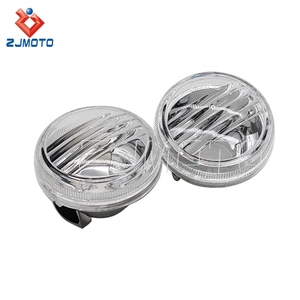 สำหรับรถซูซูกิ บูลเวาร์ด M50 M109R <span class=keywords><strong>C50</strong></span> C90 C109R C1800R VL800 1500 อินทรูเดอร์ ปี 2005-2012 ฝาครอบเลนส์ไฟเลี้ยว - Product Image 3
