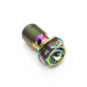 Tornillos de Titanio Gr5 M3 Rojos, Precio por Tornillo Hexagonal M6 M9 y Tuercas de Titanio para Bicicleta - Product Image 2