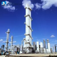 Usine d'oxygène liquide cryogénique 5500-7300 L/h 99,6 % O2 pour la distribution régionale de l'oxygène liquide à grande échelle