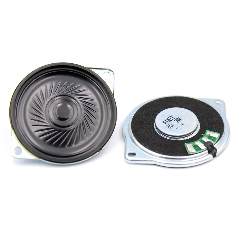 FUET Mini Speaker Audio Ultra-Sottile Altoparlante 40 millimetri Con Foro Diagonale 8 Ohm 1 W Altoparlante