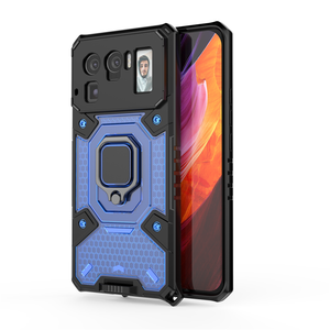 Béquille magnétique hybride étui de téléphone pour <span class=keywords><strong>Xiaomi</strong></span> Mi 11 Ultra support de voiture étui rigide Transparent - Product Image 3