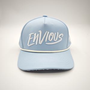 Casquette de sport imperméable Performance avec cordon, motif léopard, broderie 3D en relief, en polyester, 5 panneaux, fermeture snapback - Product Image 2