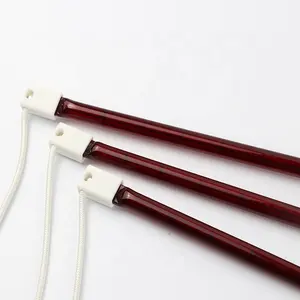 Ruby reflector quart tube customized Infrared heating lamp