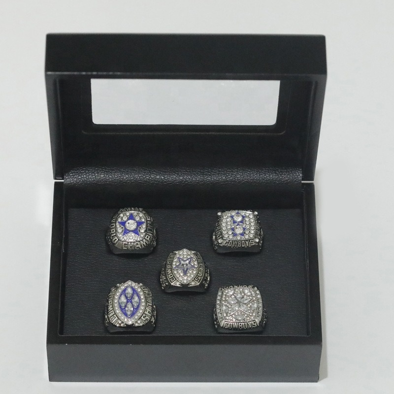 Dallas Cowboys Championship Ring Set - Custom & Display Box