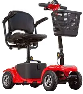 Usa warehouse Dual Motor 500W 4 wheel Heavy Duty Powered Mobility Scooter Best 36V 15.6AH Folding Elderly Mobility Scooter