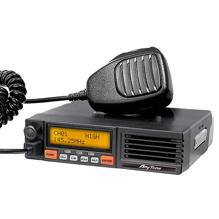 Anytone AT-5189 VHF dan UHF Radio Mobil FM Daya Tinggi 60W dengan 250 Saluran