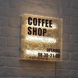 Letrero Luminoso Acrílico LED Transparente Personalizado, Impermeable, para Menú de Escritorio, Decorativo, Tamaño A4, para Restaurante, Cafetería, Mostrador - Product Image 4
